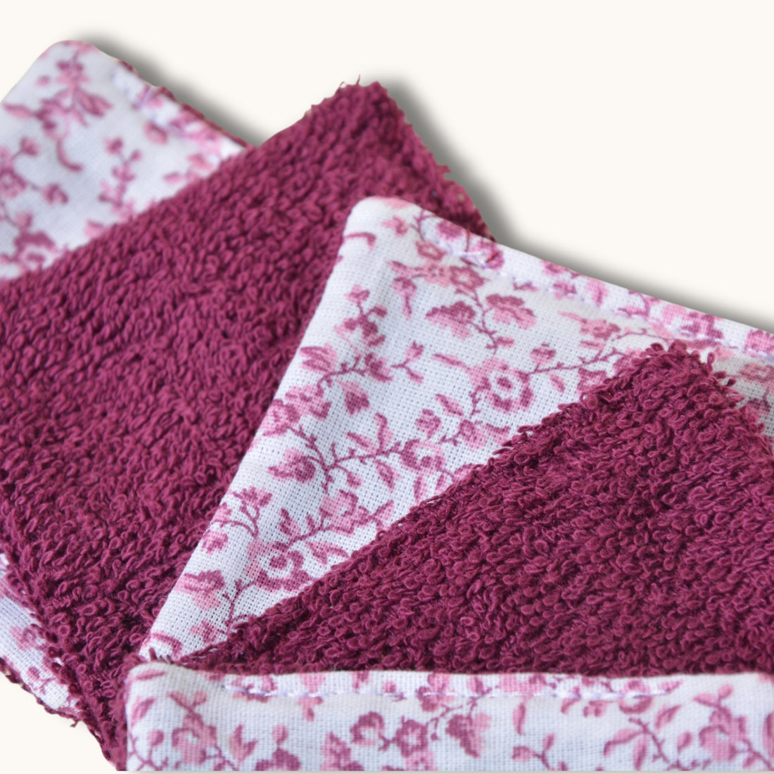 Lot de 6 lingettes lavables